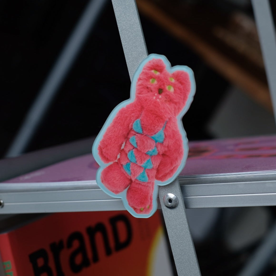 Whatever Cafe Fridge Magnets, Cat