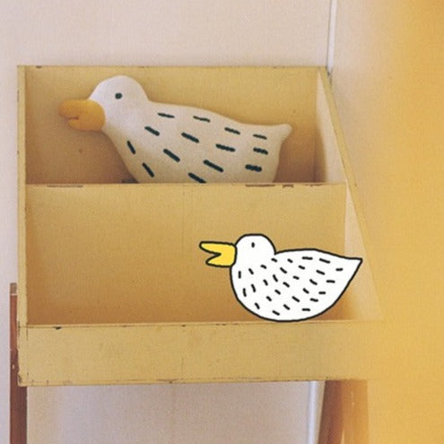 Hand-Knitted Naughty Duck