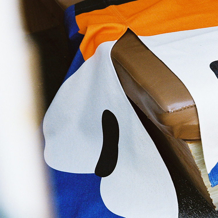 Papa Tiger Noren Curtain