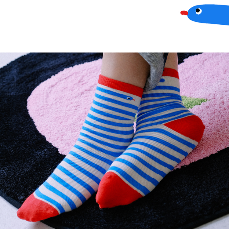 Snakey Cotton Socks