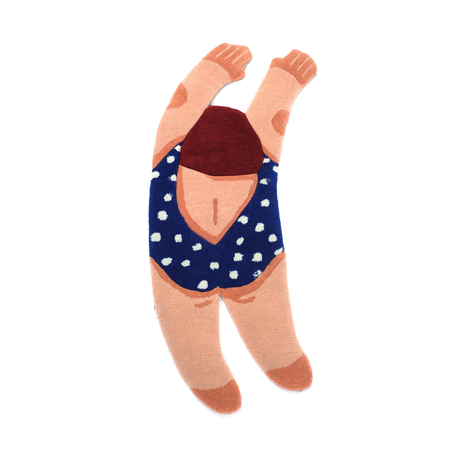 Tapis d'appoint pour fille prenant un bain de soleil #2