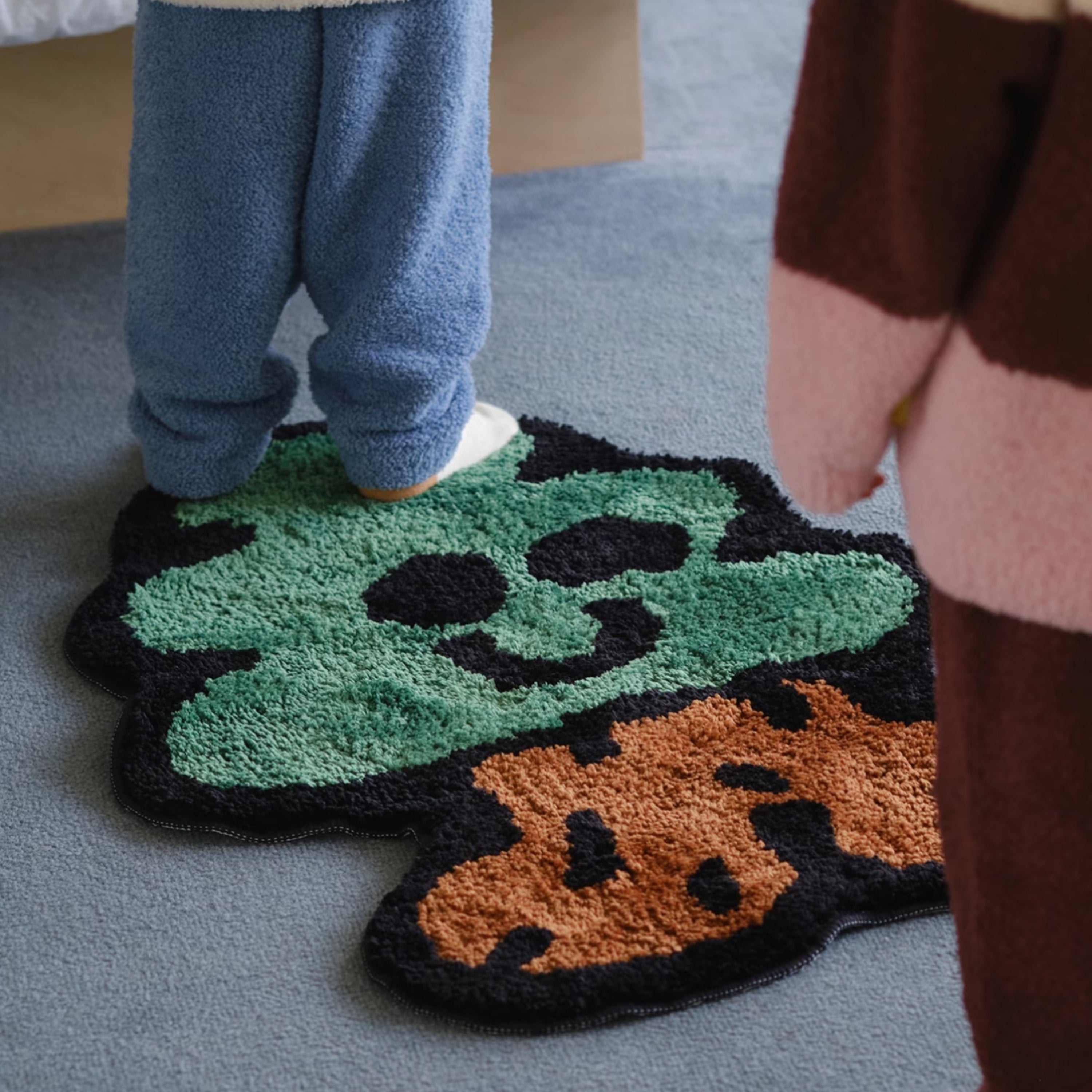 Morning Deer x Maitoparta Accent Rug, Tree