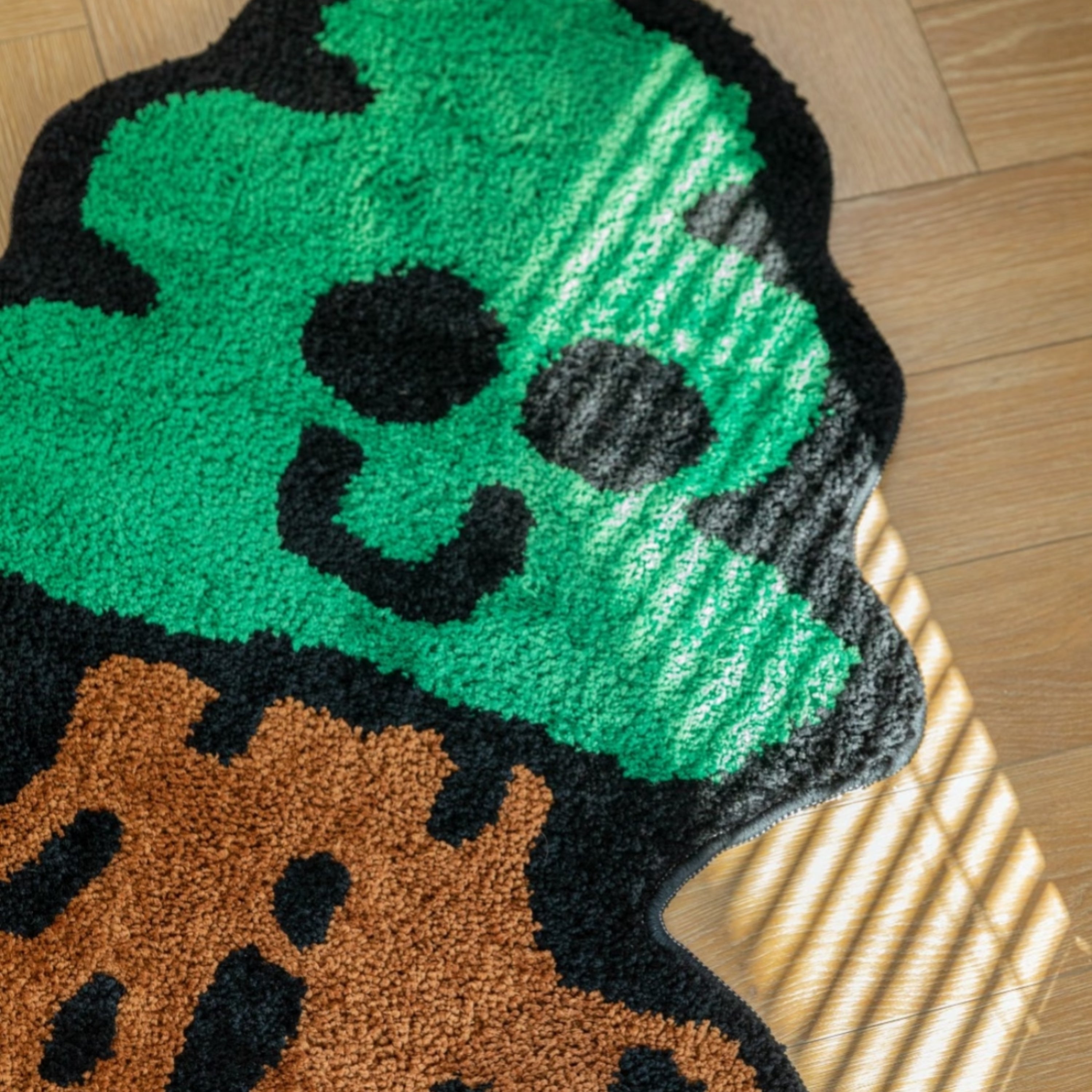 Morning Deer x Maitoparta Accent Rug, Tree