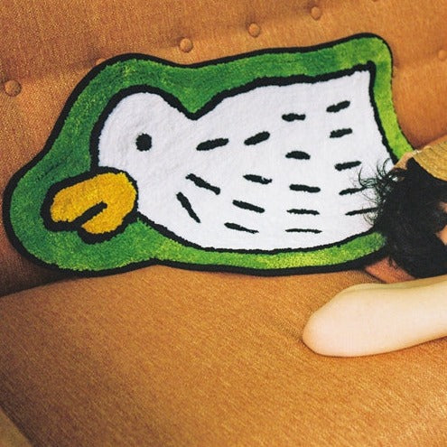 Naughty Duck Accent Rug