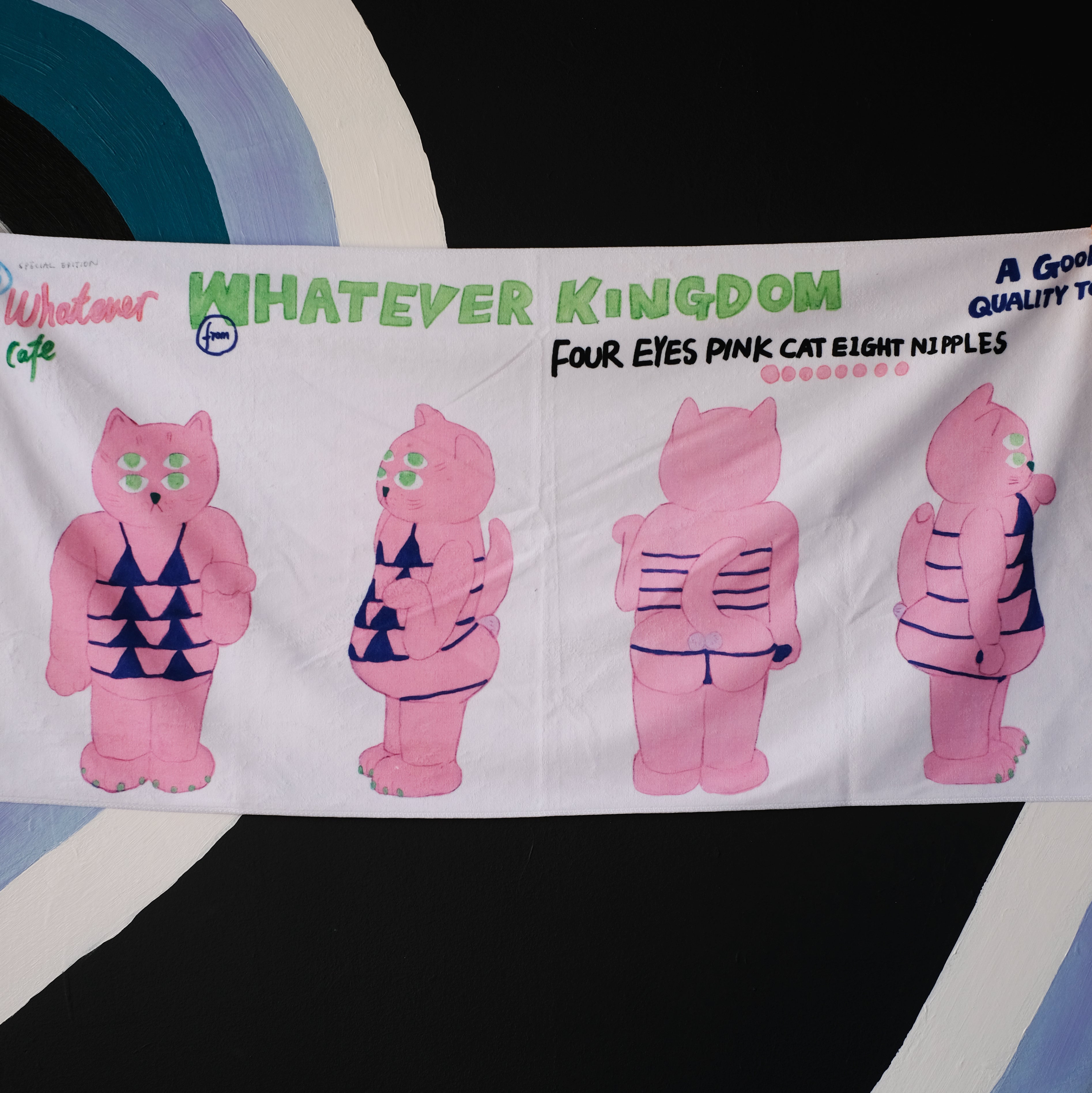 Whatever Cafe Quick-Dry Beach Towel #3