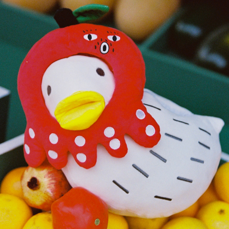 Naughty Duck Tissue Box