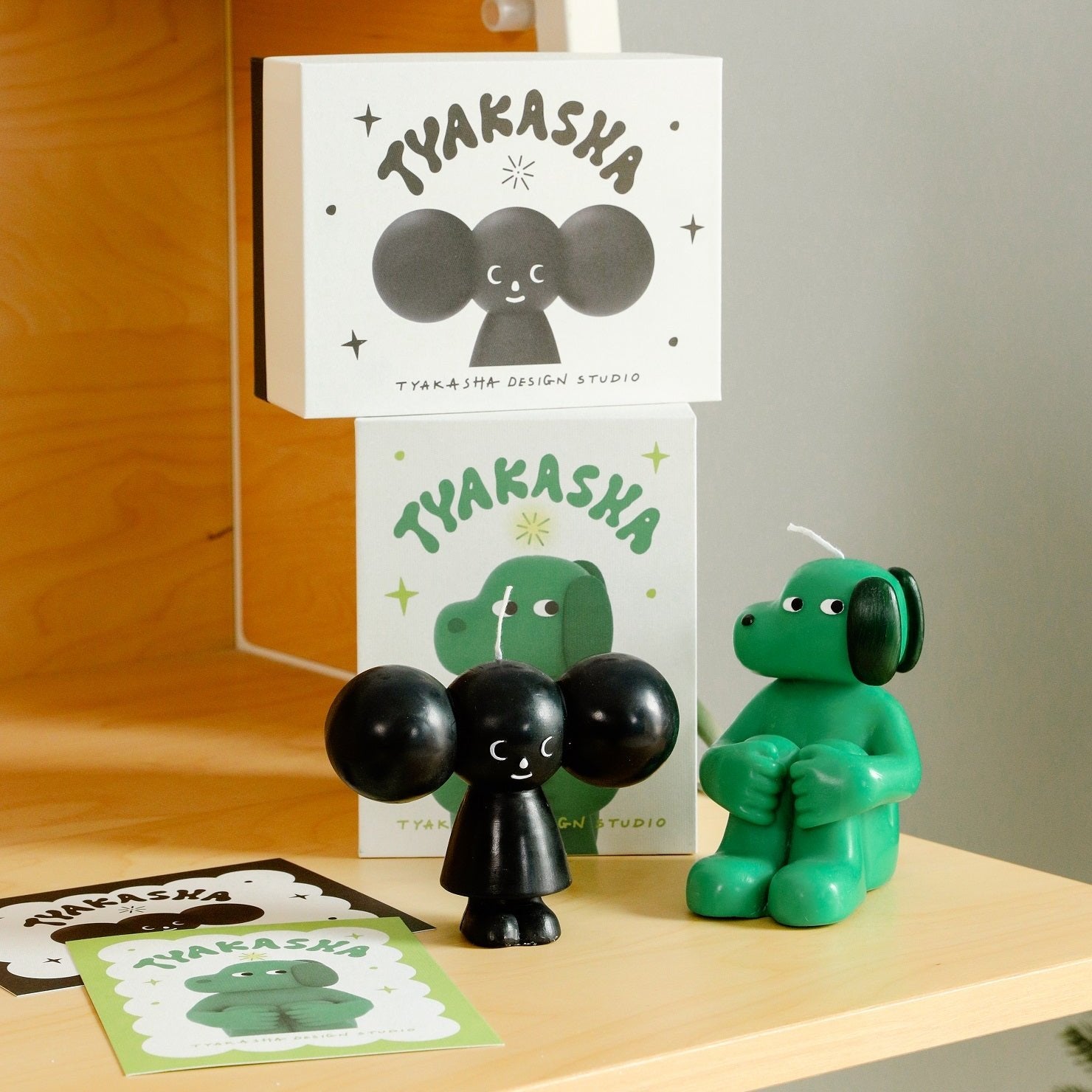 Mr Green Handmade Candle | Wood