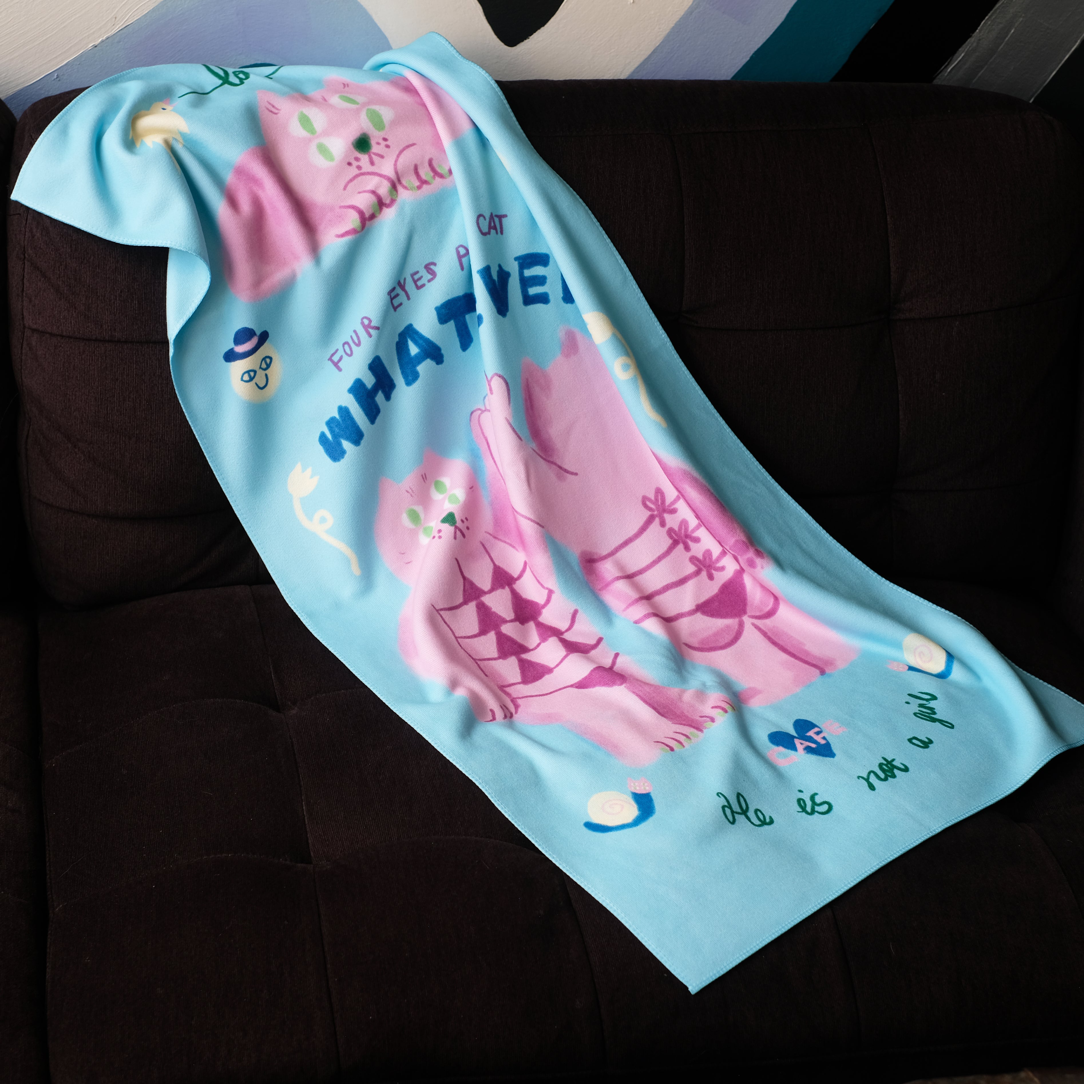 Whatever Cafe Quick-Dry Beach Towel #2