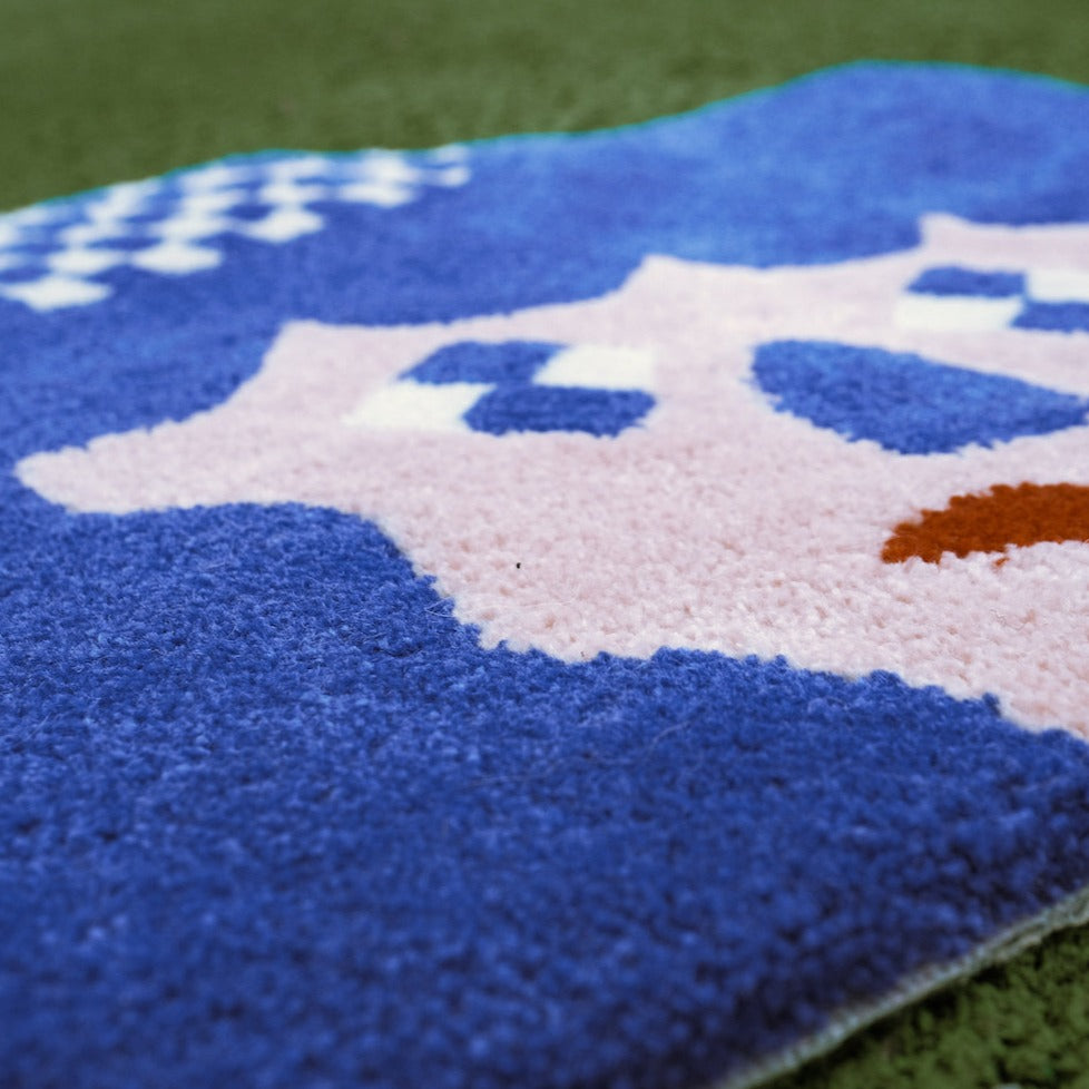 Chuck Grandma Wool-blend Accent Rug