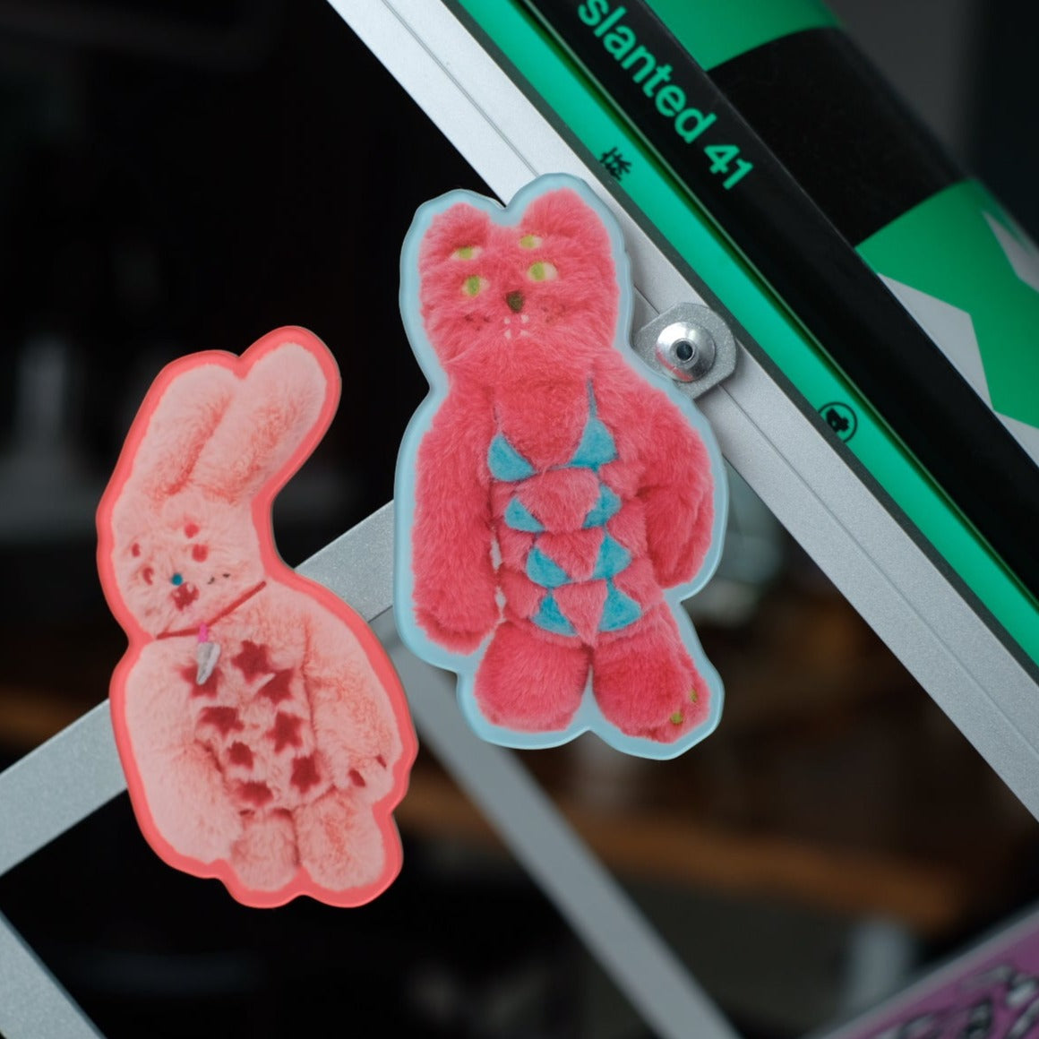 Whatever Cafe Fridge Magnets, Cat