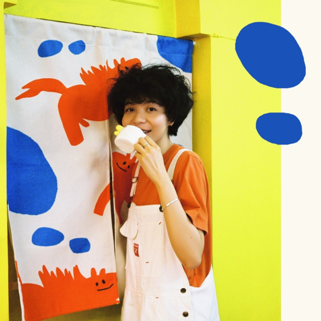 Little Red Horse Noren Curtain