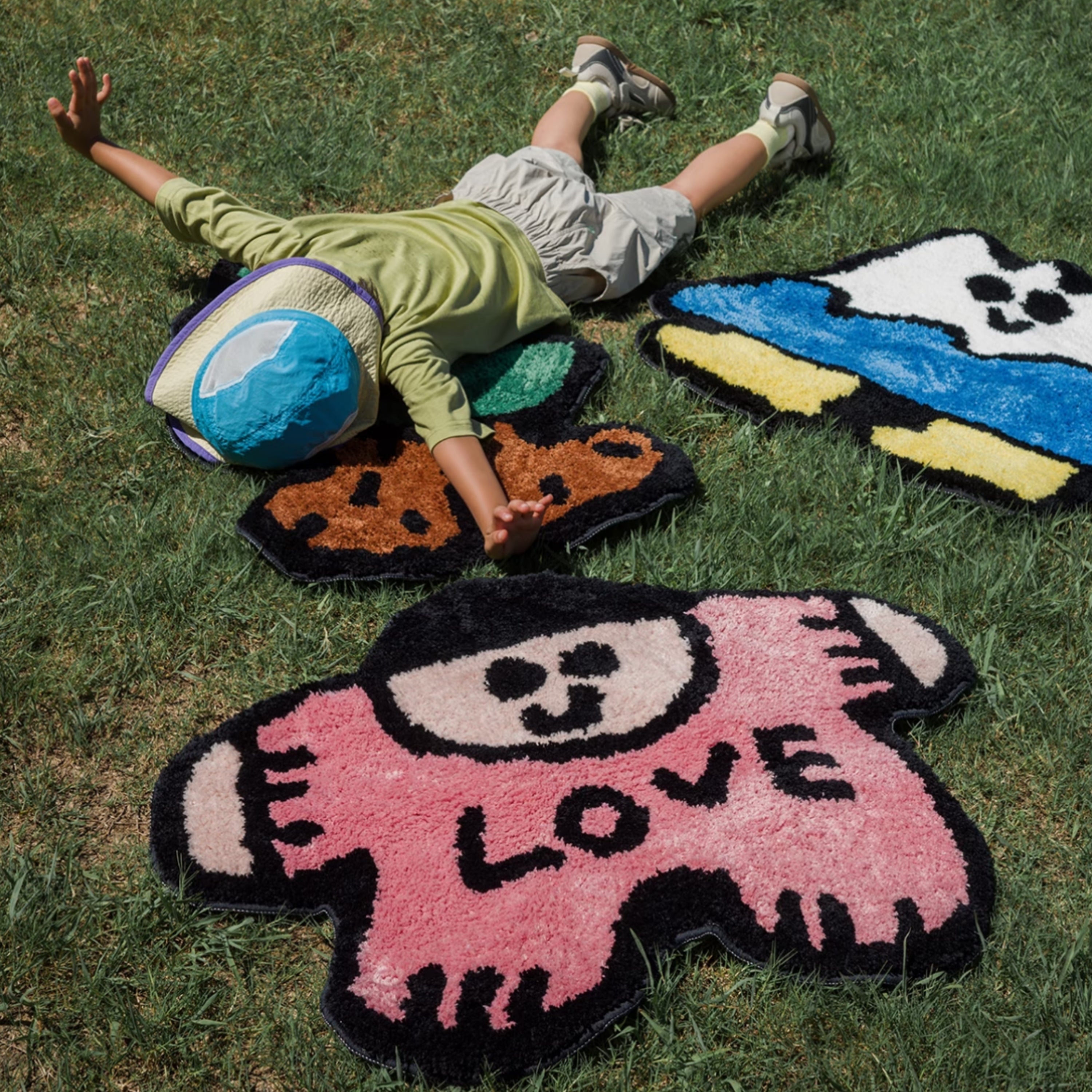 Morning Deer x Maitoparta Accent Rug, LOVE