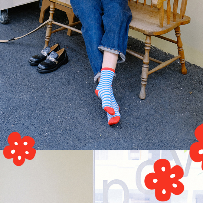 Snakey Cotton Socks