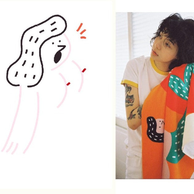 Mermaid Girl Beach Towel