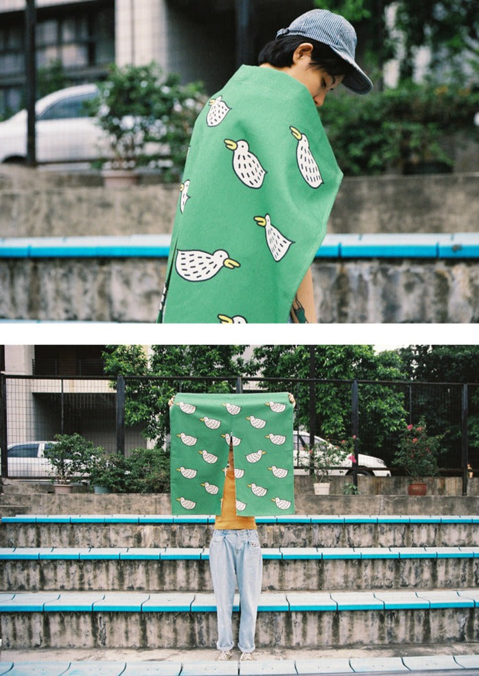 Naughty Duck Noren Curtain