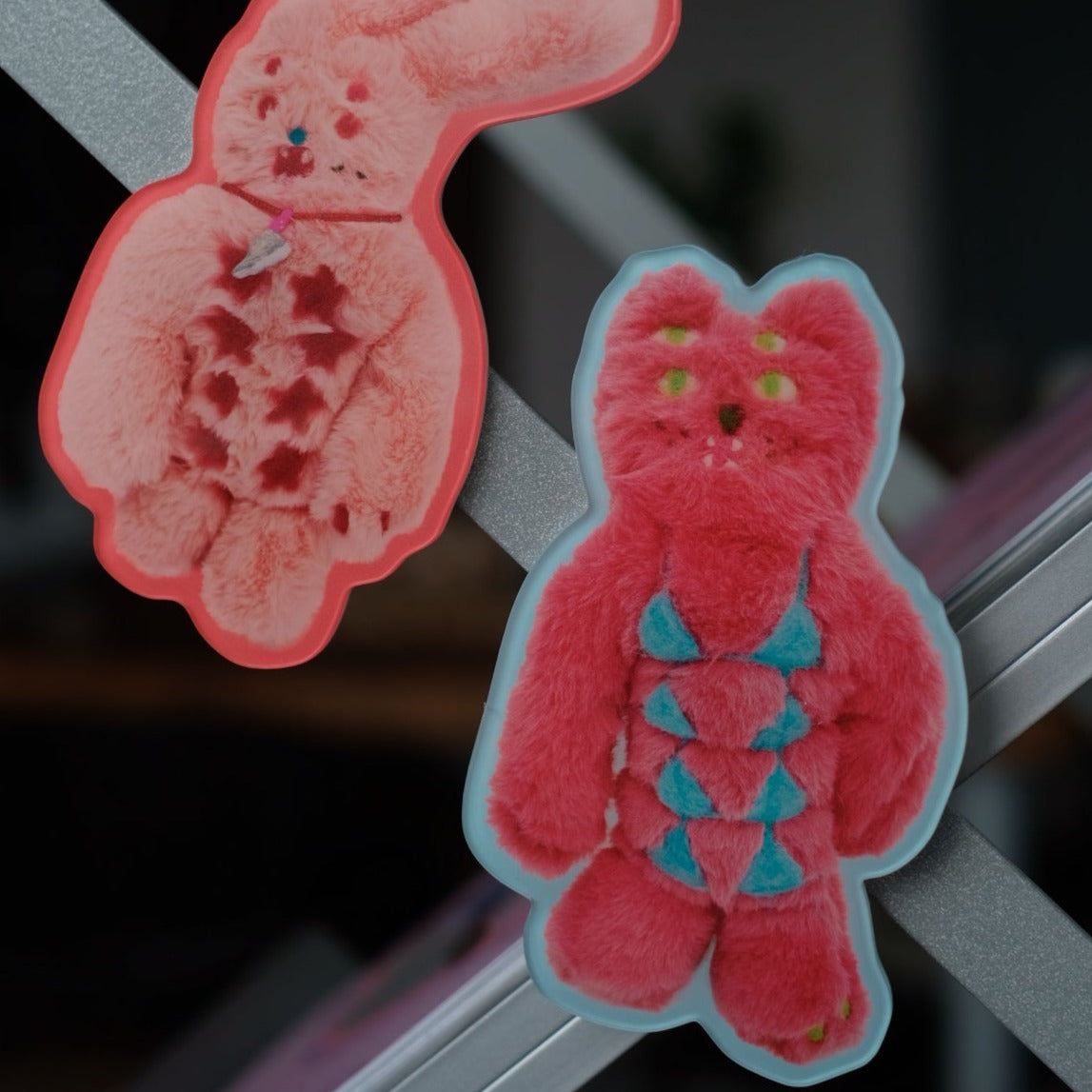 Whatever Cafe Fridge Magnets, Cat