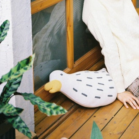 Hand-Knitted Naughty Duck