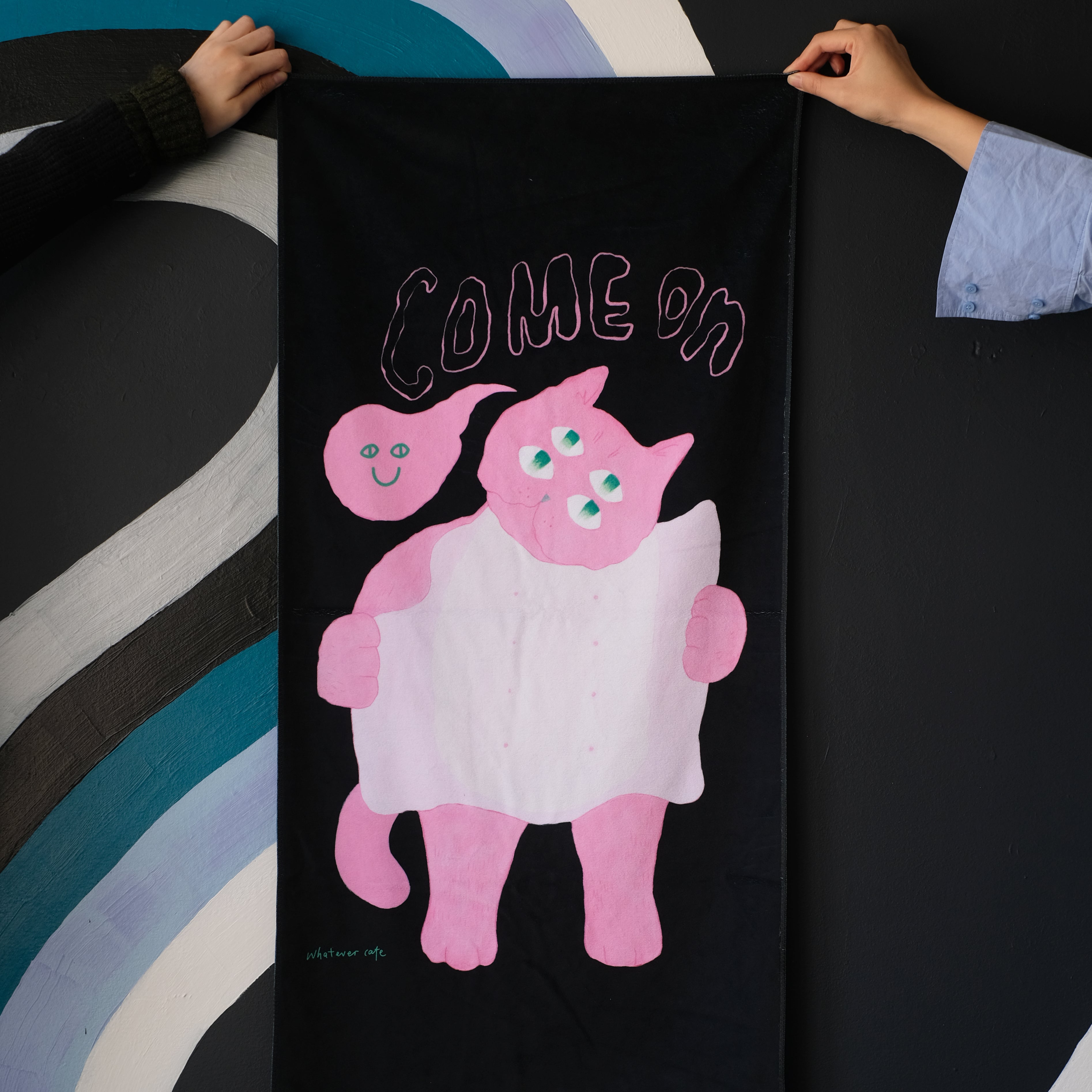 Whatever Cafe Quick-Dry Beach Towel #1