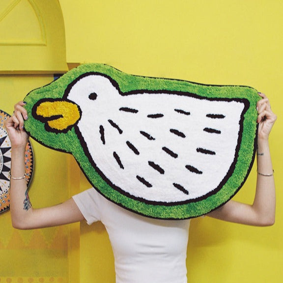 Naughty Duck Accent Rug