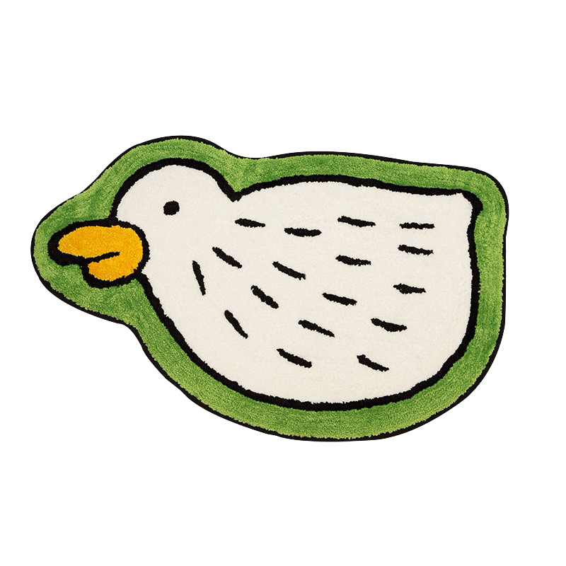 Naughty Duck Accent Rug