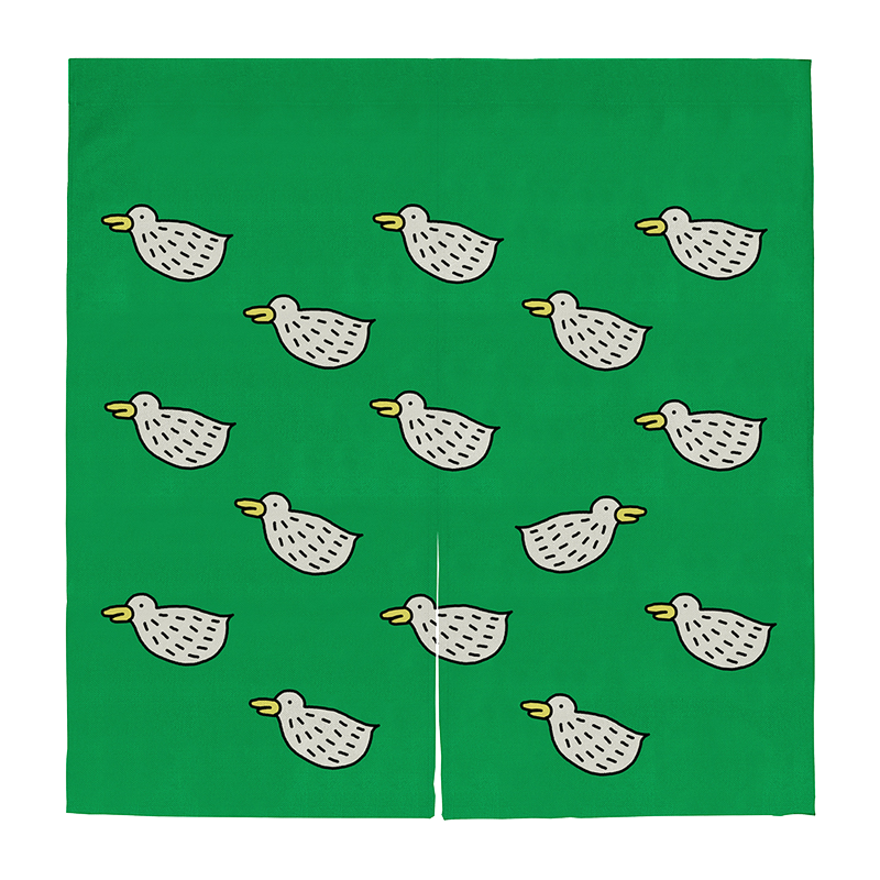 Naughty Duck Noren Curtain