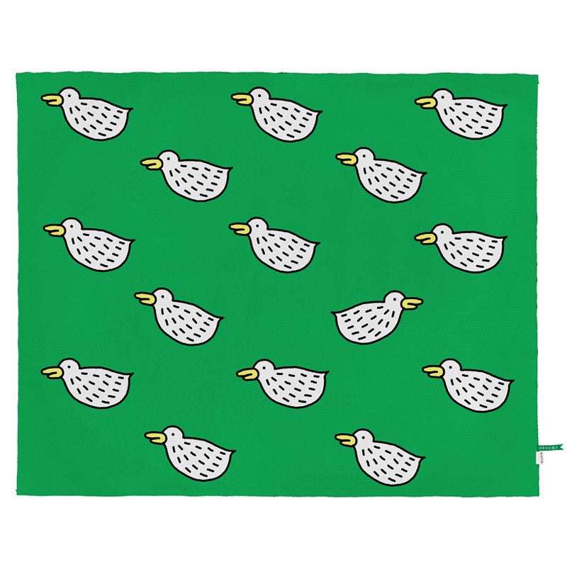 Naughty Duck Cotton Throw
