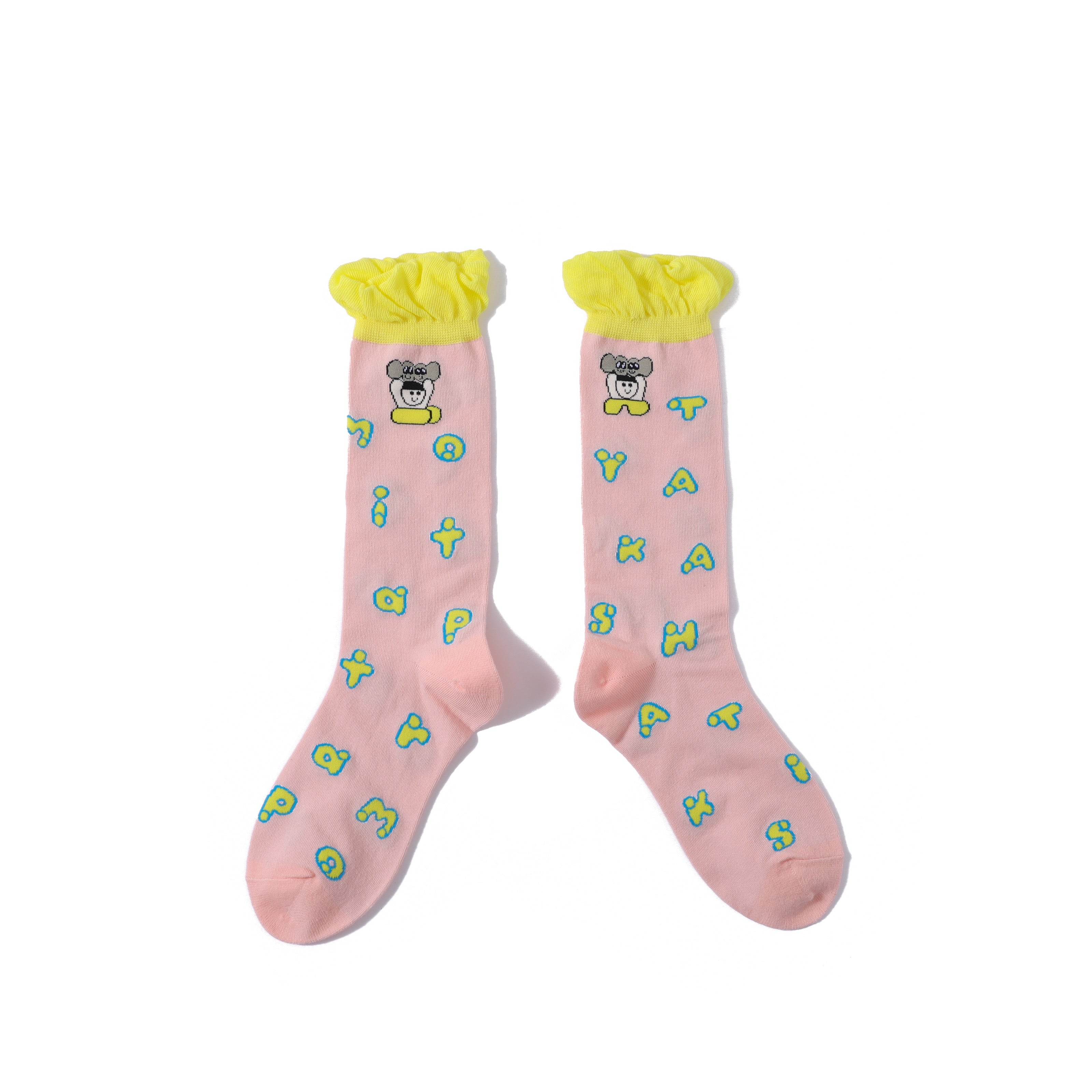 Tyakasha X Maitoparta Socks, Pink