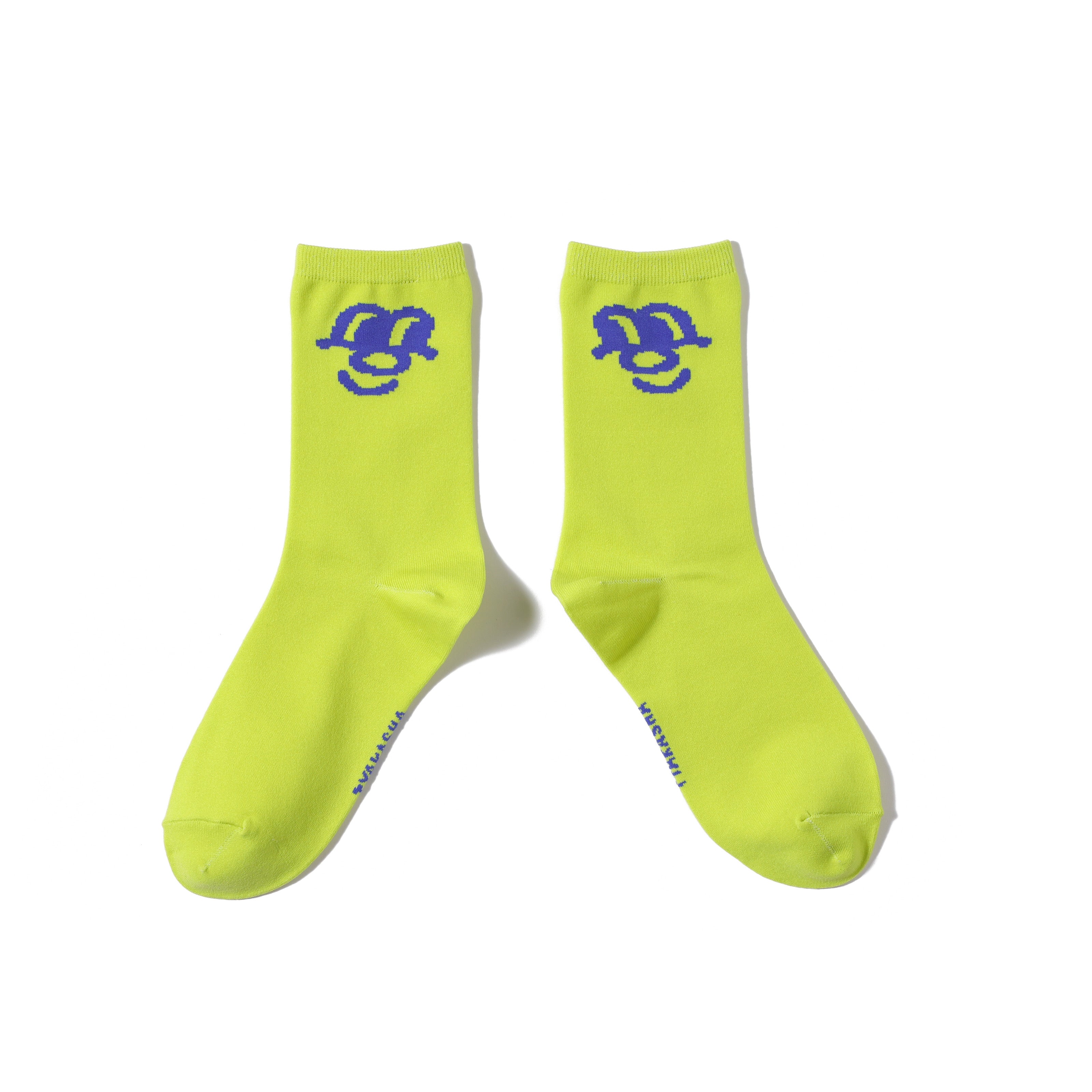 Tyakasha Neon Green Socks