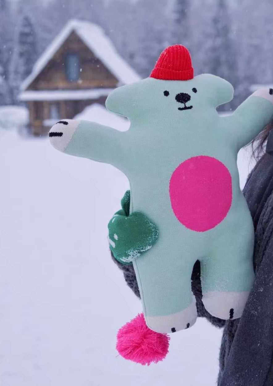 Hand-Knitted Hug Me Bear