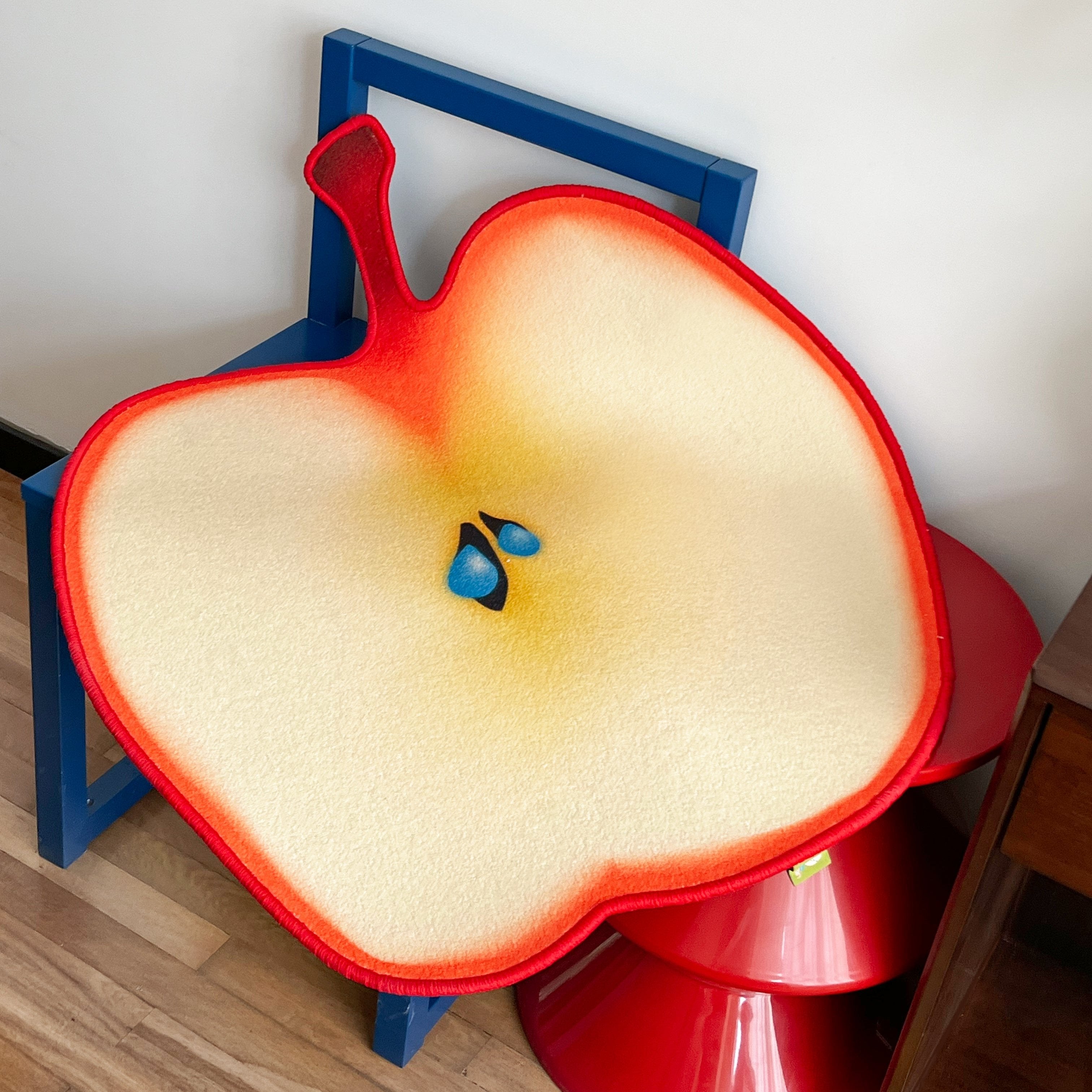 Teary Apple Accent Rug