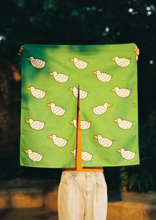 Naughty Duck Noren Curtain