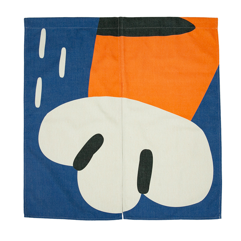 Papa Tiger Noren Curtain