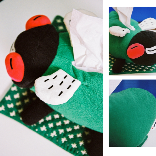 Green Fly Tissue Box