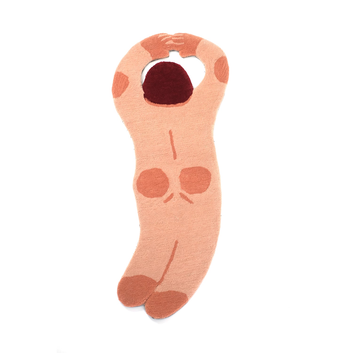 Tapis d'appoint pour fille prenant un bain de soleil #3