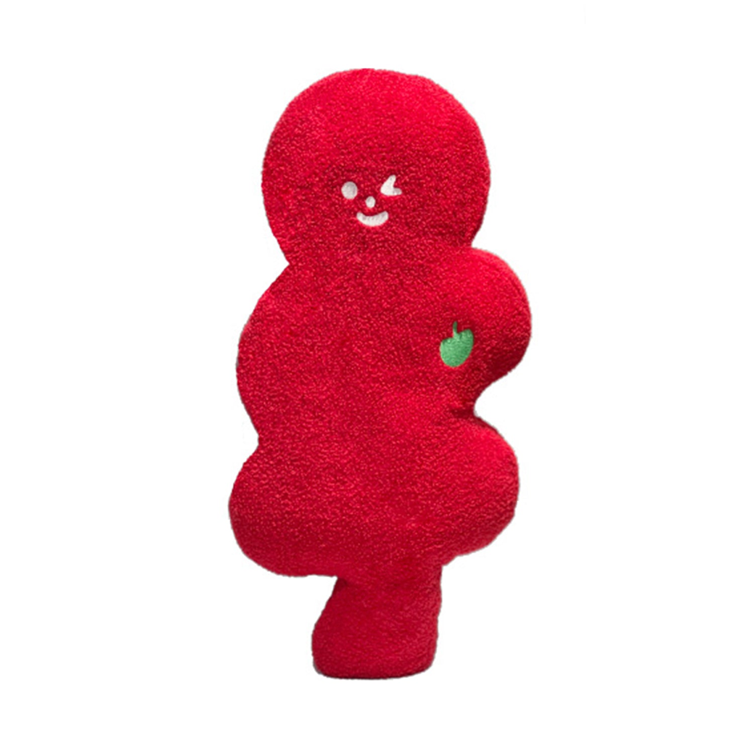 Coussin Bokchoy &amp; Hotteok, rouge