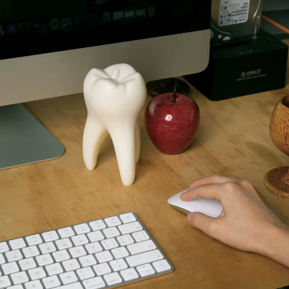 Healthy Tooth Handmade Candle